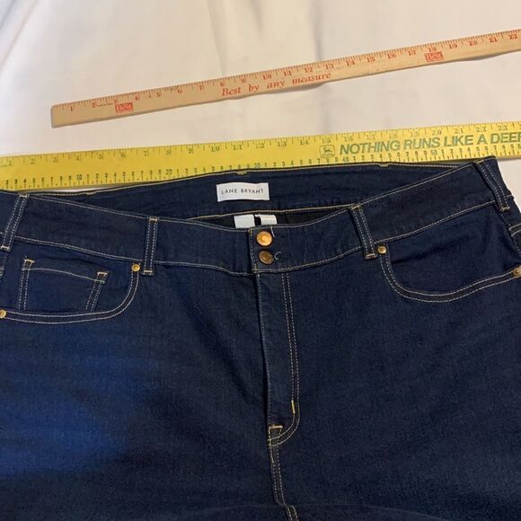 Lane Bryant size 26 jeans flex magic waistband hi waist boot cut/tighter tummy - Picture 6 of 7